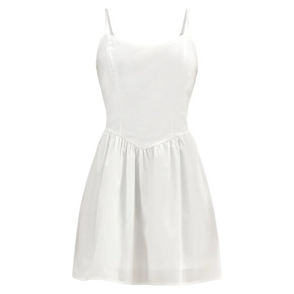 Dresses & Skirts - NWT, 100% COTTON Mini Sundress, White